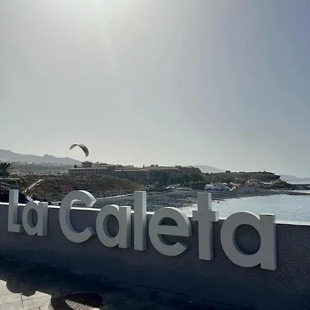 Lägenhet La Caleta Ocean Front With Sea View & Terrace Costa Adeje (Tenerife)