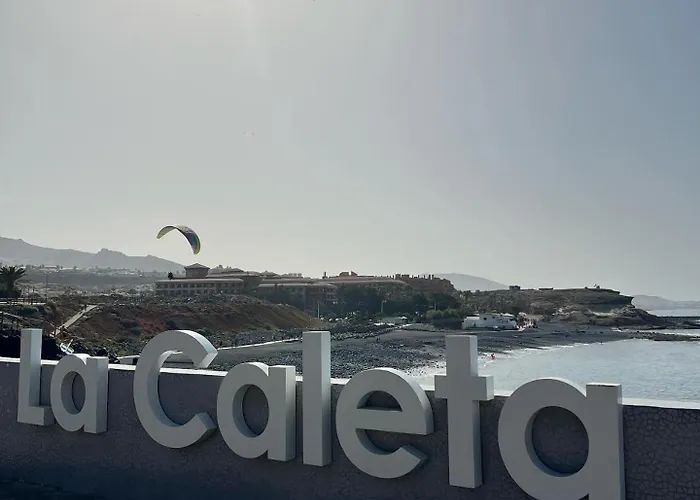 Апартаменты La Caleta Ocean Front With Sea View & Terrace Адехе