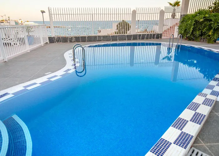 La Caleta Ocean Front With Sea View & Terrace Адехе