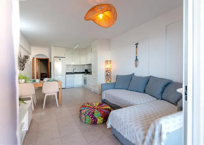 La Caleta Ocean Front With Sea View & Terrace Апартаменты Адехе